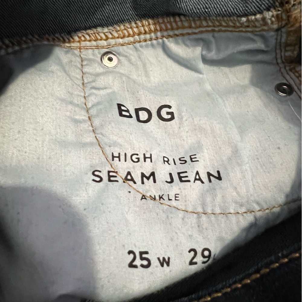 BDG Urban Outfitters High Rise Seam Jean skinny Jeans - Picture 7 of 7